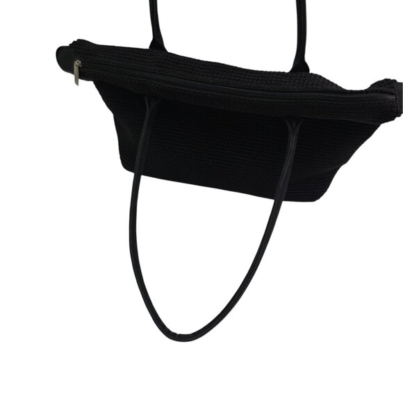 The SAK Elliot Lucca Collection Handback Black Crotchet Shoulder Bag Purse - Picture 10 of 15